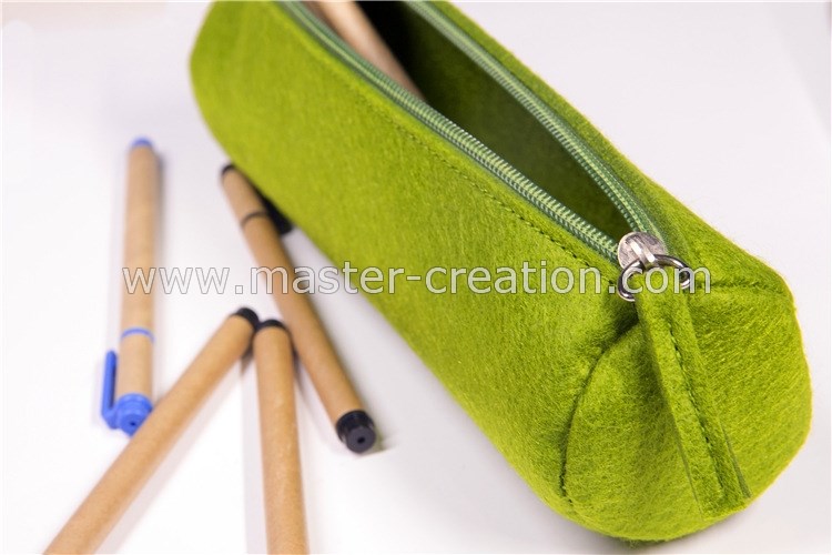 Green Felt Bag