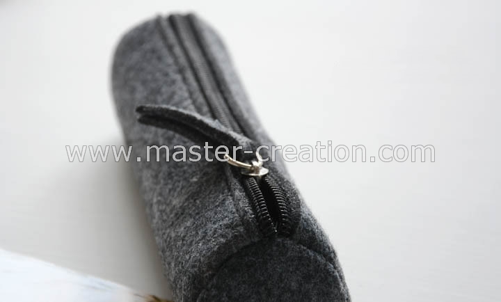 Gray Felt Bag