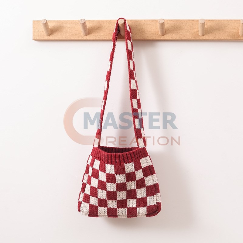 Red Plaid Bag