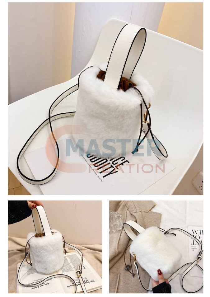 White Winter Handbag