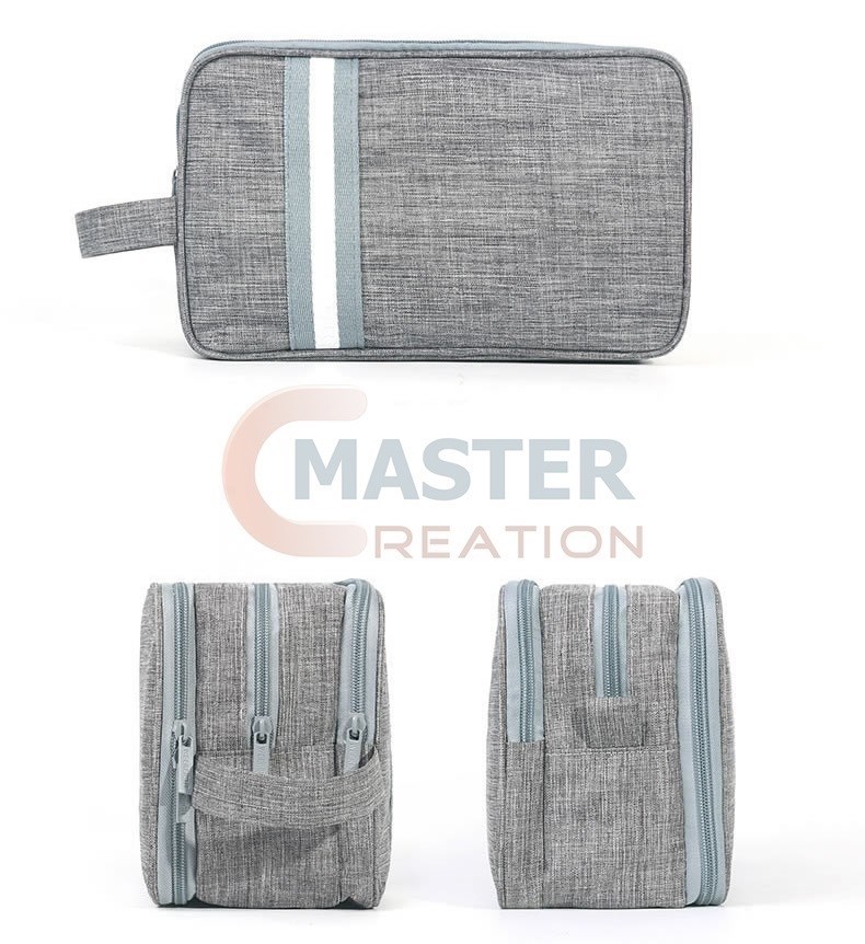 Gray Wash Bag