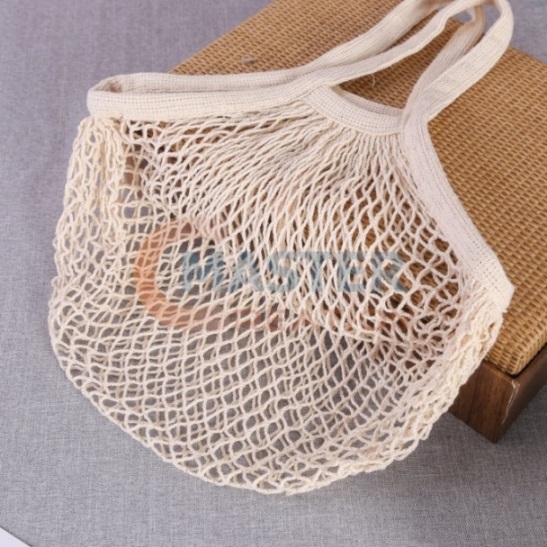 Woven Mesh Tote Bag