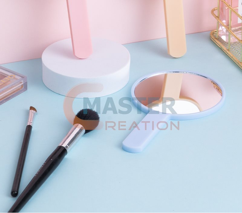 Plastic Handle Mirror